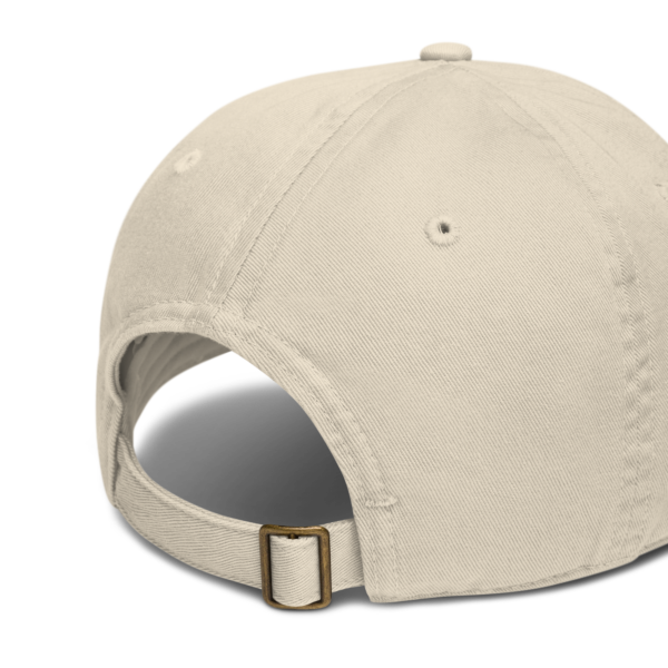 Oyster organic baseball cap, back no text