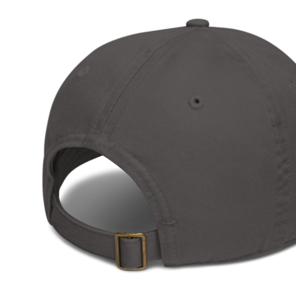 Charcoal baseball cap, back no text