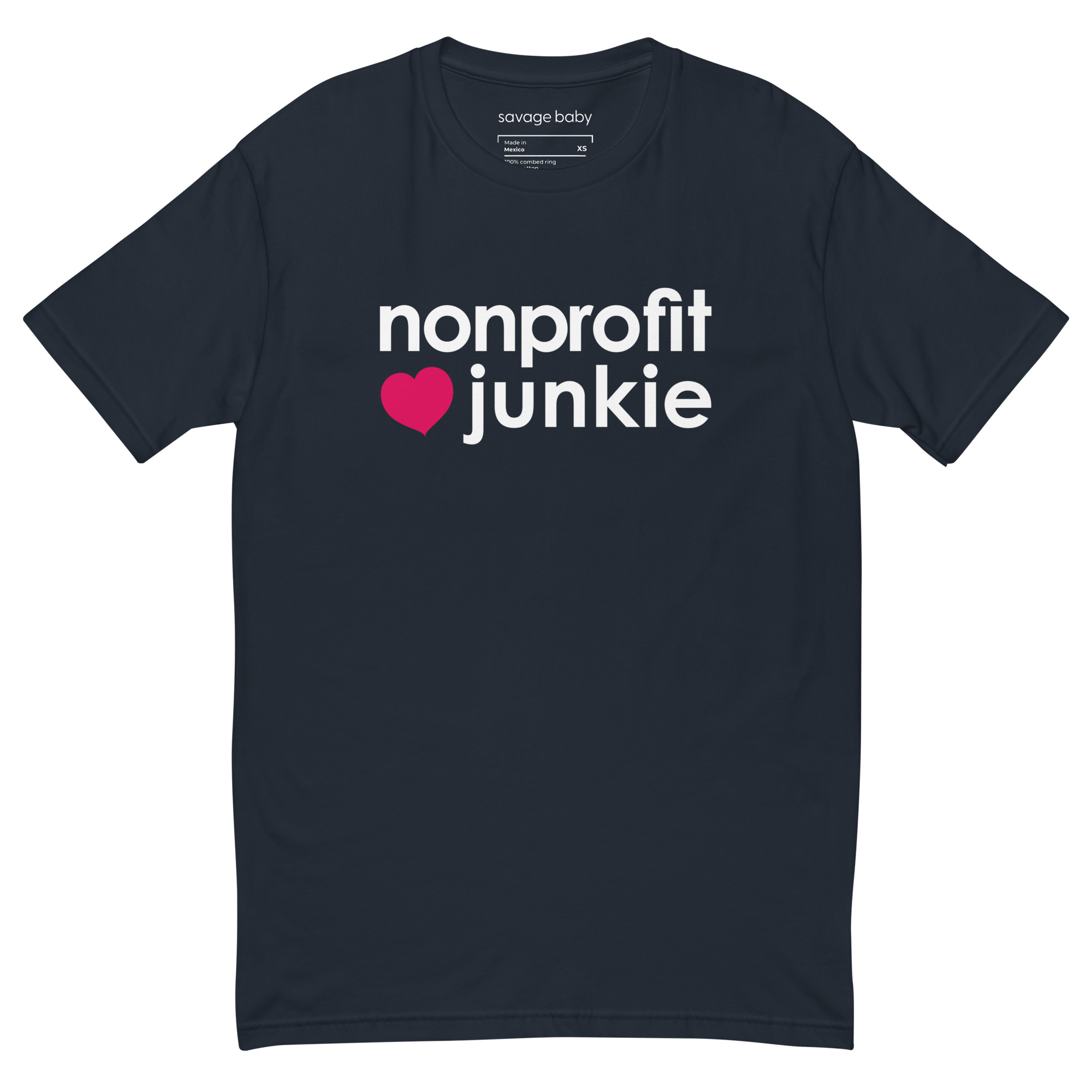nonprofit junkie: short sleeve t-shirt - Image 3