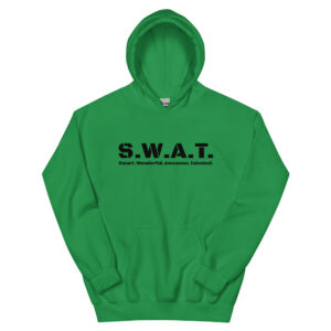 swat- smart: unisex hoodie