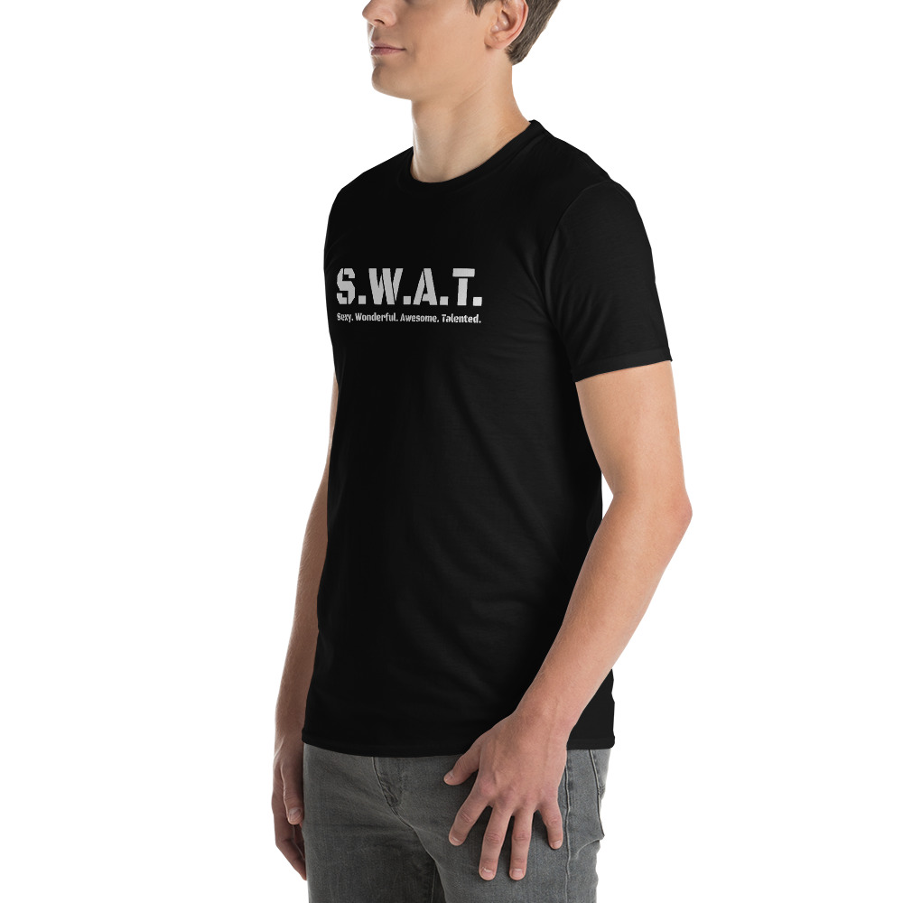 swat – sexy: Short-Sleeve T-Shirt - Image 4
