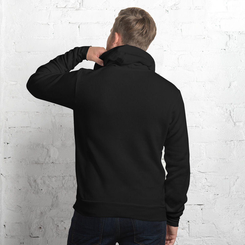 nonprofit junkie: unisex hoodie - Image 2
